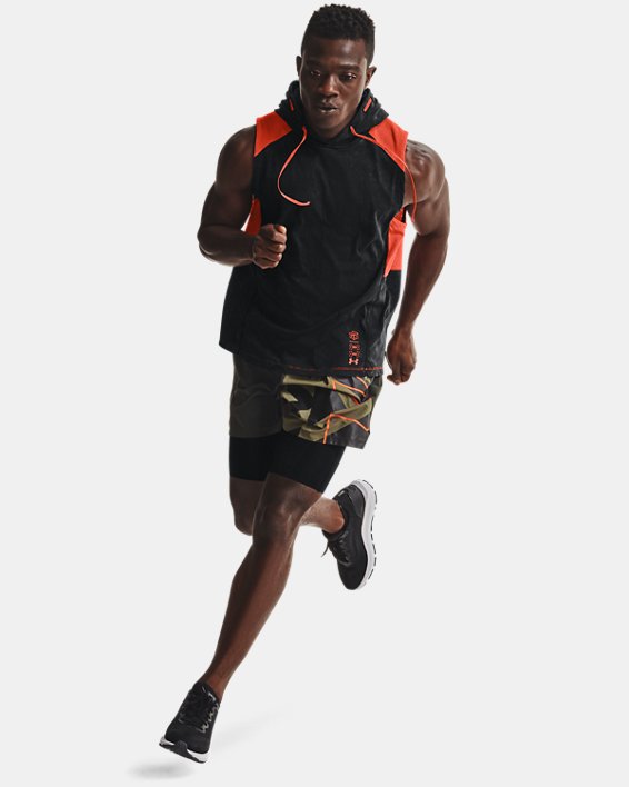 เสื้อกล้าม UA Run Anywhere สำหรับผู้ชาย, Black, pdpMainDesktop image number 4